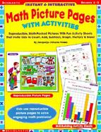 Instant and Interactive Math Picture Pages with Activities: Reproducible, Math-Packed Pictures with Fun Activity Sheets That Invite Kids to Count, Add cover