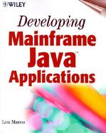 Developing Mainframe Java Applications cover