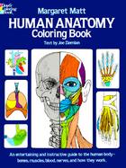 Human Anatomy Coloring Book cover
