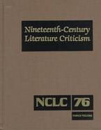 Nineteenth-Century Literature Criticism Topics Volume  Excerpts from Criticism of Various Topics in Ninettenth-Century Literature, Including Literary cover