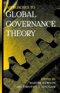 Approaches to Global Governance Theory cover