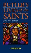 Butler's Lives of the Saints February cover
