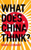What Does China Think? cover