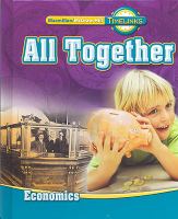 Timelinks, First Grade, All Together-unit 4 Economics Student Edition cover