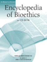 Encyclopedia of Bioethics cover