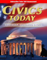 Civics Today: Citizenship, Economics, & You, Interactive Tutor Self-Assessment cover