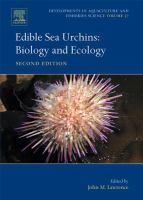 Edible Sea Urchins- Biology and Ecology cover