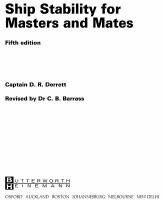 Ship Stability for Masters and Mates cover
