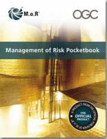 Management of Risk Pocketbook cover