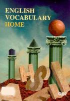 English Vocabulary: Home cover