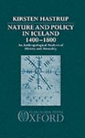 Nature and Policy in Iceland, 1400-1800 An Anthropological Analysis of History and Mentality cover