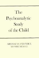 The Psychoanalytic Study of the Child Abstracts and Index cover
