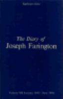 Diary of Joseph Farington Volumes 7&8 cover