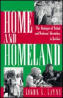 Home and Homeland: The Dialogics of Tribal and National Identities in Jordan cover