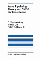Wave Pipelining Theory and Cmos Implementation cover