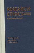 Research Ethics A Psychological Approach cover