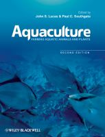Aquaculture : Farming Aquatic Animals and Plants cover