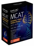 MCAT Complete 7-Book Subject Review 2019-2020 : Online + Book cover