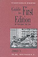 Guide to First Edition Prices 2002/3 cover