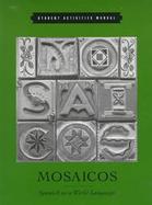Mosaicos Spanish As a World Language  Student Activities Manual cover