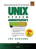 Unix System Administrator's Interactive Workbook cover