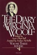 The Diary of Virginia Woolf 1925-1930 (volume3) cover