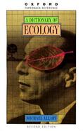 A Dictionary of Ecology cover