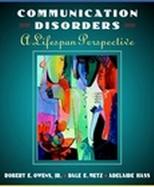 Introduction to Communication Disorders cover
