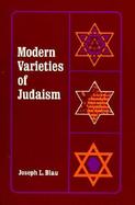 Modern Varieties of Judaism cover