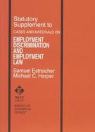 Statutory Supplement to Cases and Materials on Employment cover