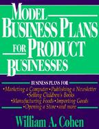 Model Business Plans for Product Businesses cover