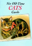 Six Oldtime Cats Postcards cover