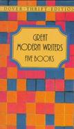 Great Modern Writers: Five Books cover