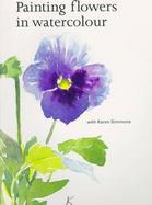 Painting Flowers in Watercolour cover
