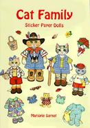 Cat Family Sticker Paper Dolls cover