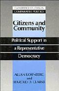 Citizens and Community Political Support in a Representative Democracy cover