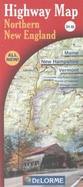 Northern New England Street Map Main, New Hampshire, Vermont cover