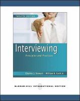 Interviewing: Principles and Practices cover