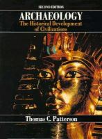 Archaeology The Historical Development of Civilizations cover