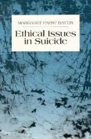 Ethical Issues in Suicide cover