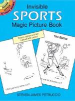 Invisible Sports Magic Picture Book cover
