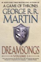 Dreamsongs  (volume1) cover