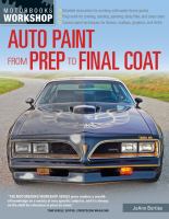 Automotive Paint from Prep to Final Coat cover