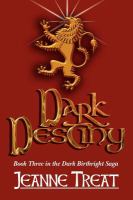 Dark Destiny - CreateSpace ISBN cover