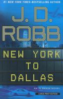 New York to Dallas cover