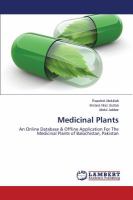 Medicinal Plants cover