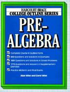 College Outline for Prealgebra cover