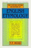 The Concise Oxford Dictionary of English Etymology cover