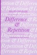 Difference and Repetition cover