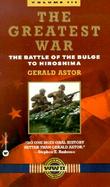 The Battle of the Bulge to Hiroshima cover